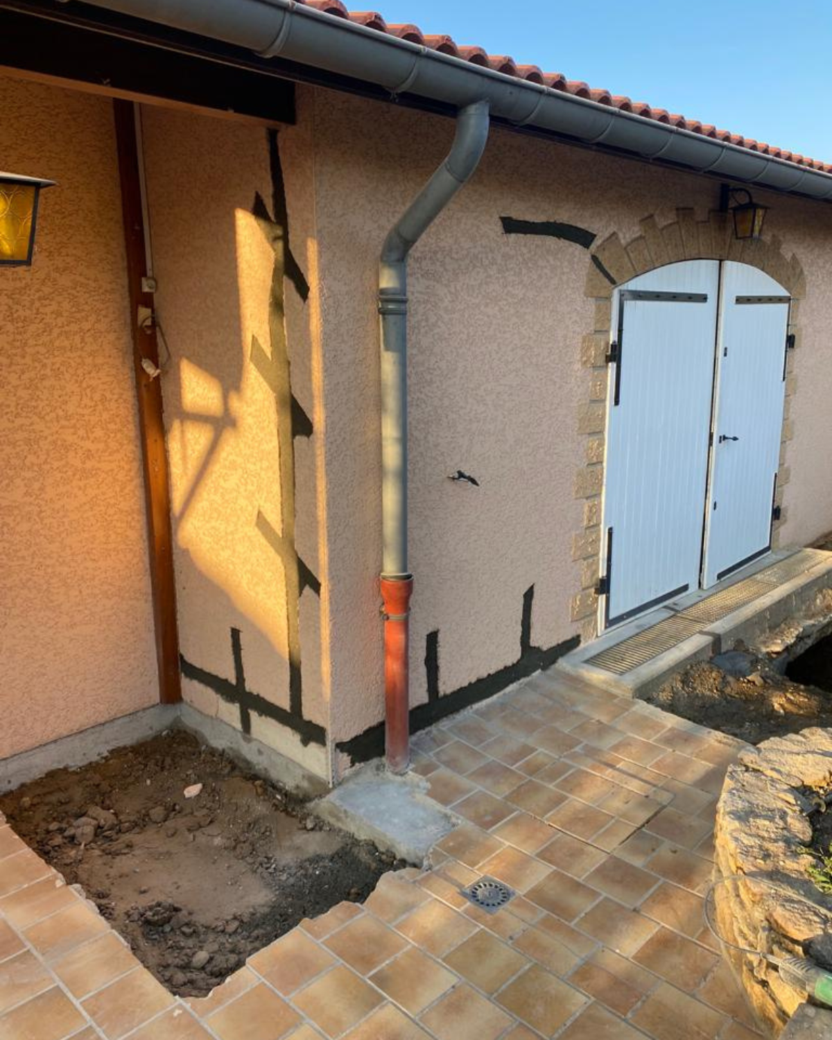 Approfondissement de fondations à Gleizé (69)